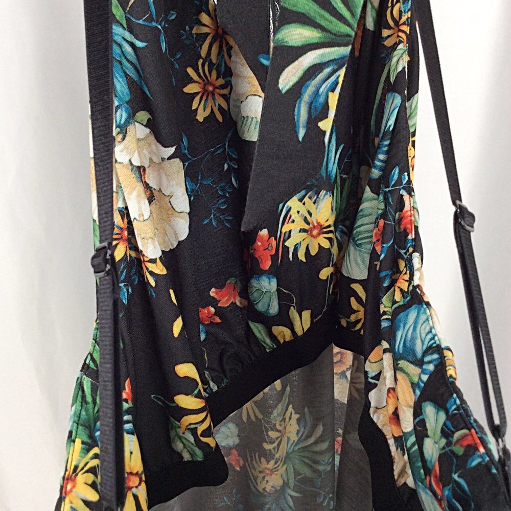 Cacique 22/24 2X High Neck Tank Night Gown Sleep Dress Lace Floral Lane Bryant - Picture 7 of 9